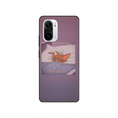Husa personalizata tip carcasa HQPrint pentru Xiaomi Poco F3, model Jerry 1, multicolor, S1D1M0104