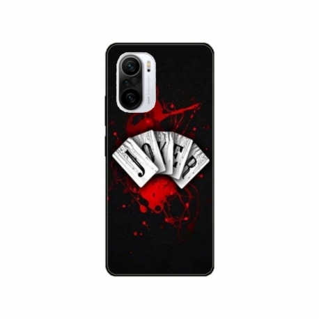 Husa personalizata tip carcasa HQPrint pentru Xiaomi Poco F3, model Joker 1, multicolor, S1D1M0106