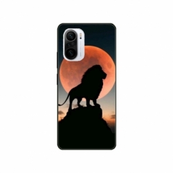 Husa personalizata tip carcasa HQPrint pentru Xiaomi Poco F3, model Lion 1, multicolor, S1D1M0110