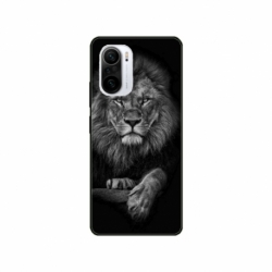 Husa personalizata tip carcasa HQPrint pentru Xiaomi Poco F3, model Lion 2, multicolor, S1D1M0117