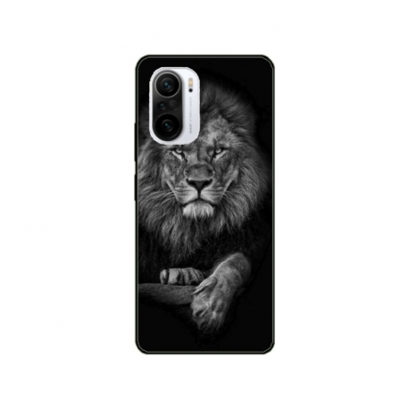 Husa personalizata tip carcasa HQPrint pentru Xiaomi Poco F3, model Lion 2, multicolor, S1D1M0117