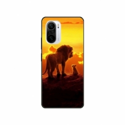Husa personalizata tip carcasa HQPrint pentru Xiaomi Poco F3, model Lion King 1, multicolor, S1D1M0119