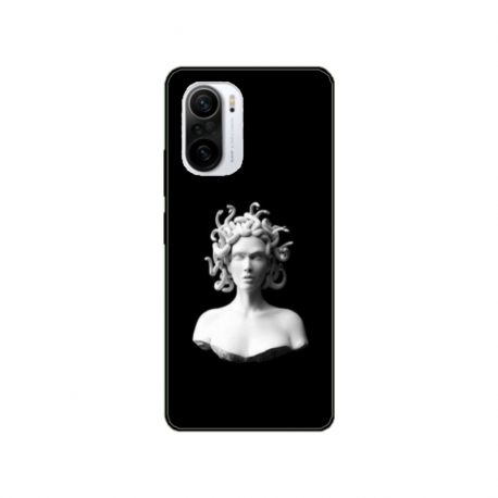 Husa personalizata tip carcasa HQPrint pentru Xiaomi Poco F3, model Medusa 1, multicolor, S1D1M0121