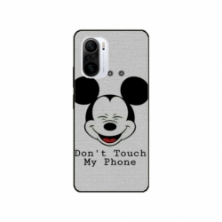 Husa personalizata tip carcasa HQPrint pentru Xiaomi Poco F3, model Dont Touch my Phone 3, multicolor, S1D1M0123