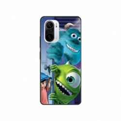 Husa personalizata tip carcasa HQPrint pentru Xiaomi Poco F3, model Monster INC, multicolor, S1D1M0127