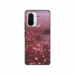 Husa personalizata tip carcasa HQPrint pentru Xiaomi Poco F3, model Pink Sky, multicolor, S1D1M0129