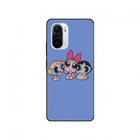 Husa personalizata tip carcasa HQPrint pentru Xiaomi Poco F3, model Powerpuff Girls, multicolor, S1D1M0135