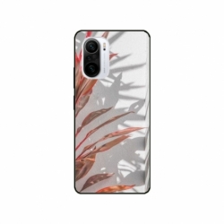 Husa personalizata tip carcasa HQPrint pentru Xiaomi Poco F3, model Leaf Design 4, multicolor, S1D1M0155
