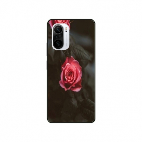 Husa personalizata tip carcasa HQPrint pentru Xiaomi Poco F3, model Flowers 11, multicolor, S1D1M0156