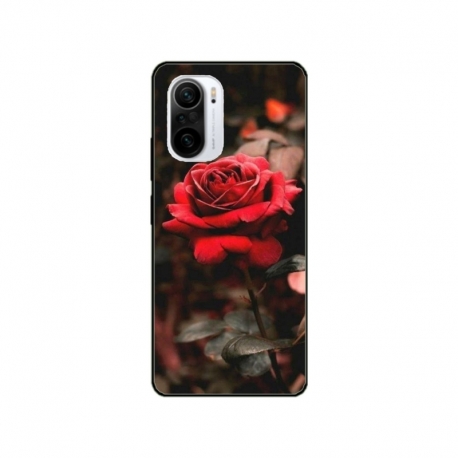 Husa personalizata tip carcasa HQPrint pentru Xiaomi Poco F3, model Flowers 12, multicolor, S1D1M0160