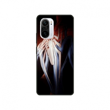 Husa personalizata tip carcasa HQPrint pentru Xiaomi Poco F3, model Spiderman 4, multicolor, S1D1M0170