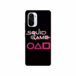 Husa personalizata tip carcasa HQPrint pentru Xiaomi Poco F3, model Squid Game 4, multicolor, S1D1M0176