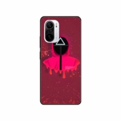 Husa personalizata tip carcasa HQPrint pentru Xiaomi Poco F3, model Squid Game 6, multicolor, S1D1M0178