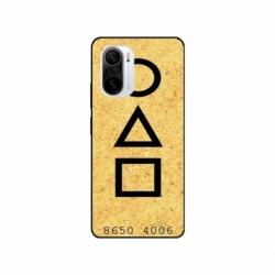 Husa personalizata tip carcasa HQPrint pentru Xiaomi Poco F3, model Squid Game 9, multicolor, S1D1M0181