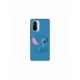 Husa personalizata tip carcasa HQPrint pentru Xiaomi Poco F3, model Blue Stich, multicolor, S1D1M0192