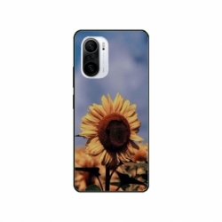 Husa personalizata tip carcasa HQPrint pentru Xiaomi Poco F3, model Sunflower 1, multicolor, S1D1M0193