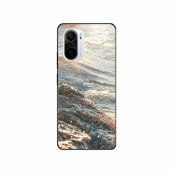 Husa personalizata tip carcasa HQPrint pentru Xiaomi Poco F3, model Ocean Water 1 , multicolor, S1D1M0200