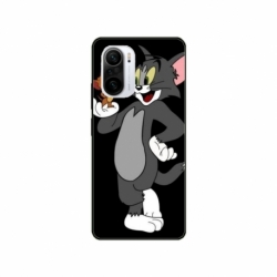 Husa personalizata tip carcasa HQPrint pentru Xiaomi Poco F3, model Tom and Jerry 2, multicolor, S1D1M0204