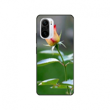 Husa personalizata tip carcasa HQPrint pentru Xiaomi Poco F3, model Flowers 13, multicolor, S1D1M0206