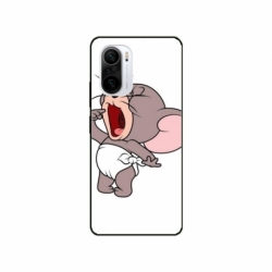 Husa personalizata tip carcasa HQPrint pentru Xiaomi Poco F3, model Tom and Jerry 3, multicolor, S1D1M0207
