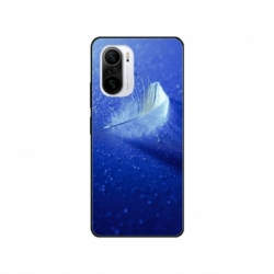 Husa personalizata tip carcasa HQPrint pentru Xiaomi Poco F3, model Pana, multicolor, S1D1M0236