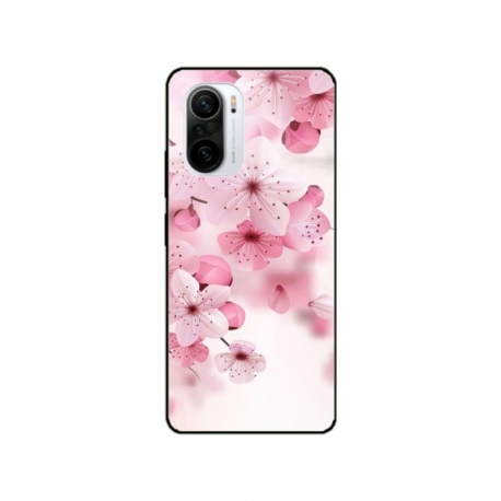 Husa personalizata tip carcasa HQPrint pentru Xiaomi Poco F3, model Flowers 17, multicolor, S1D1M0241
