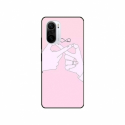 Husa personalizata tip carcasa HQPrint pentru Xiaomi Poco F3, model Infinity Togeter, multicolor, S1D1M0251