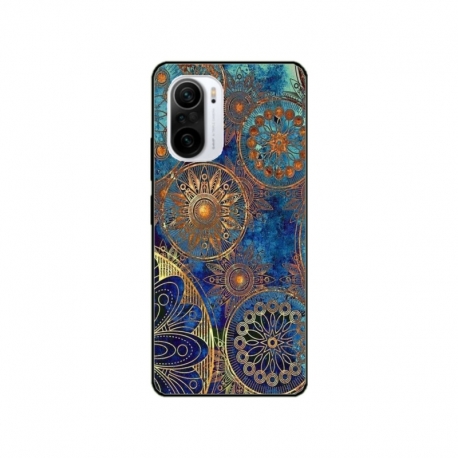 Husa personalizata tip carcasa HQPrint pentru Xiaomi Poco F3, model Mandela 3, multicolor, S1D1M0256