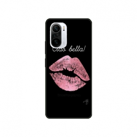 Husa personalizata tip carcasa HQPrint pentru Xiaomi Poco F3, model Ciao Bella, multicolor, S1D1M0261