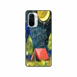 Husa personalizata tip carcasa HQPrint pentru Xiaomi Poco F3, model Lets sleep under the STARS, multicolor, S1D1M0268