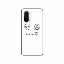 Husa personalizata tip carcasa HQPrint pentru Xiaomi Poco F3, model You and Me, multicolor, S1D1M0274