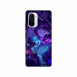 Husa personalizata tip carcasa HQPrint pentru Xiaomi Poco F3, model Ender Dragon, multicolor, S1D1M0304