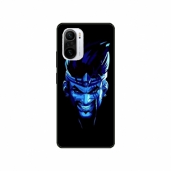 Husa personalizata tip carcasa HQPrint pentru Xiaomi Poco F3, model Blue King, multicolor, S1D1M0305