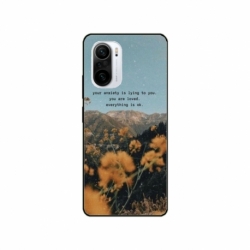 Husa personalizata tip carcasa HQPrint pentru Xiaomi Poco F3, model Quote 1, multicolor, S1D1M0306