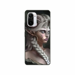 Husa personalizata tip carcasa HQPrint pentru Xiaomi Poco F3, model Alien Queen, multicolor, S1D1M0308