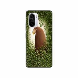 Husa personalizata tip carcasa HQPrint pentru Xiaomi Poco F3, model Bear, multicolor, S1D1M0312