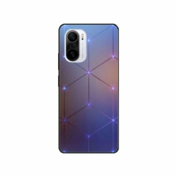 Husa personalizata tip carcasa HQPrint pentru Xiaomi Poco F3, model Square, multicolor, S1D1M0315