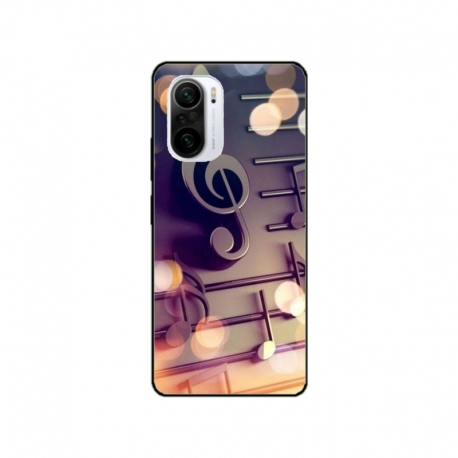 Husa personalizata tip carcasa HQPrint pentru Xiaomi Poco F3, model Notes, multicolor, S1D1M0328