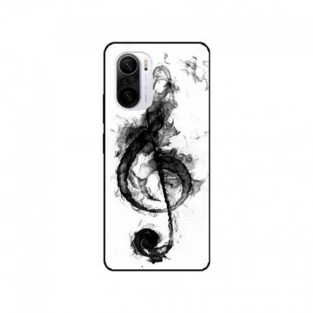 Husa personalizata tip carcasa HQPrint pentru Xiaomi Poco F3, model Song Notes, multicolor, S1D1M0357