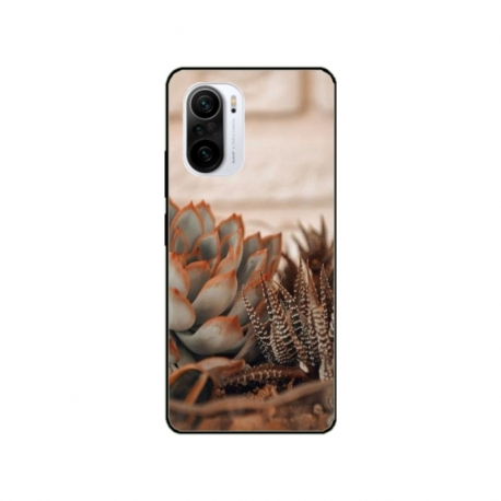 Husa personalizata tip carcasa HQPrint pentru Xiaomi Poco F3, model Flowers 21, multicolor, S1D1M0358