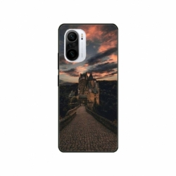 Husa personalizata tip carcasa HQPrint pentru Xiaomi Poco F3, model Nice View 14, multicolor, S1D1M0361