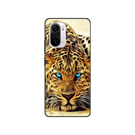 Husa personalizata tip carcasa HQPrint pentru Xiaomi Poco F3, model Cheetah, multicolor, S1D1M0382
