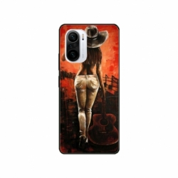 Husa personalizata tip carcasa HQPrint pentru Xiaomi Redmi 11T, model Sexy Lady, multicolor, S1D1M0113