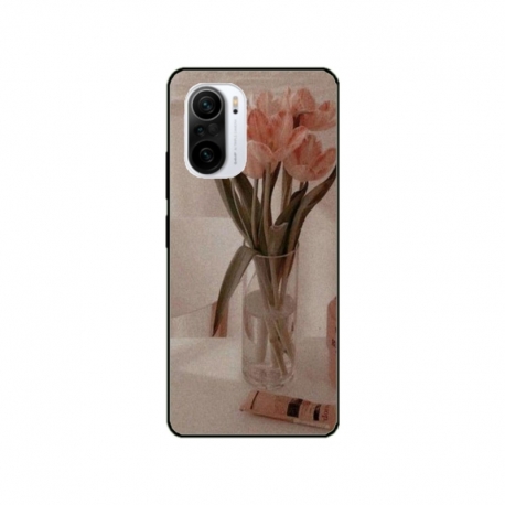 Husa personalizata tip carcasa HQPrint pentru Xiaomi Redmi 11T, model Flowers 14, multicolor, S1D1M0208