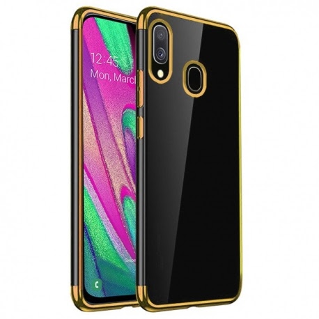 Husa SAMSUNG Galaxy A40 - Plating Soft (Auriu)