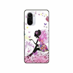 Husa personalizata tip carcasa HQPrint pentru Xiaomi Redmi 11T, model Fairy, multicolor, S1D1M0276