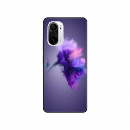 Husa personalizata tip carcasa HQPrint pentru Xiaomi Redmi 11T, model Flowers 19, multicolor, S1D1M0340