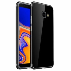 Husa SAMSUNG Galaxy J4 Plus 2018 - Plating Soft (Negru)