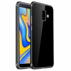 Husa SAMSUNG Galaxy J6 Plus 2018 - Plating Soft (Negru)