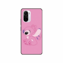 Husa personalizata tip carcasa HQPrint pentru Xiaomi Redmi 11T Pro, model Pink Stitch, multicolor, S1D1M0005